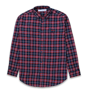 Chemises en flanelle à carreaux unisexes, coupe classique, manches longues, grandes tailles, chemises en flanelle pour hommes, chemises à carreaux unisexes - Product Image 5