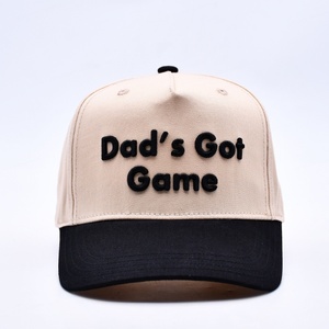 Nouvelles casquettes de baseball sportives 5 panneaux personnalisées avec broderie 2026, 100 % coton, toile standard, séchage rapide, respirantes, ajustables, à fermeture snapback - Product Image 2