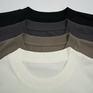 T-shirt surdimensionné pour homme de haute qualité 280 GSM, imprimé sur mesure, en coton lourd - Product Image 4