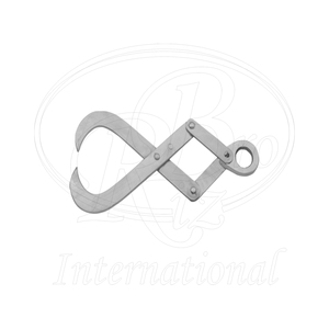 Gancho Krey de Acero Inoxidable, 8 Pulgadas de Longitud Total, Gancho Industrial Resistente y Reutilizable para Trabajos Pesados - Product Image 1