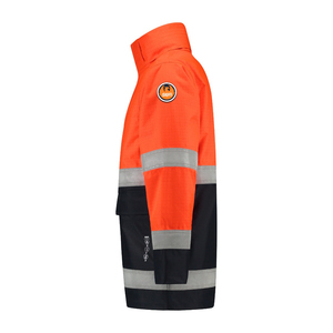 wholesale New Custom CLASS 2 Waterproof High Visibility Winter Construction Hi Vis 2 tone Reflective Safety <b>Jacket</b> for mens - Product Image 6