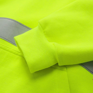 Customized Design Reflective Thermal <b>Softshell</b> Work <b>Jacket</b> Breathable <b>High</b> <b>Visibility</b> Windproof Safety - Product Image 6