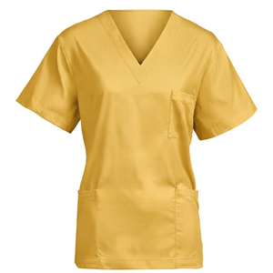 Blouses et chemises d'uniformes d'infirmière en mélange de coton, imprimées avec motifs personnalisés UB, à la mode, avec logo et couleur personnalisables, pour détection d'aiguilles en milieu hospitalier - Product Image 3