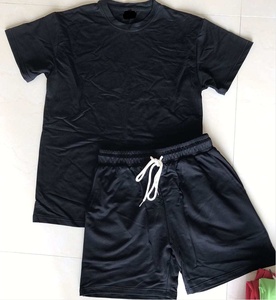 Custom logo Black Green Red High Quality Men's Shorts <b>Set</b> - Product Image 4