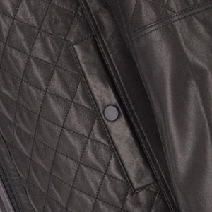 Veste en cuir grande taille pour homme, col montant, pour usage extérieur, vente en gros - Product Image 6