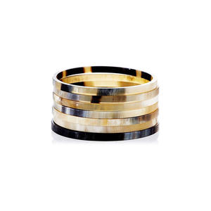 Most and Hot Sell Buffalo Horn <b>Bracelet</b> Used to create versatile and natural looking statement pieces and <b>stacked</b> bangles. - Product Image 6