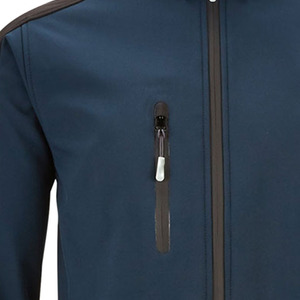 Nouvelle veste softshell confortable et imperméable 2026 pour l'hiver, coupe-vent avec fermeture éclair, tissu souple et flexible pour le travail et les activités de plein air - Product Image 4