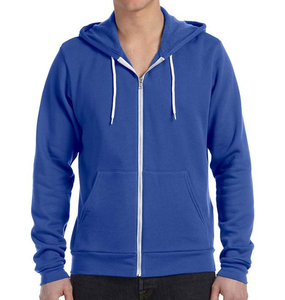 Customize <b>Mens</b> Light Purple Zip Up <b>Hoodie</b> Cotton Fleece Hooded Sweatshirt Solid Regular Fit Casual Full Zip And Casual Wear - Product Image 3