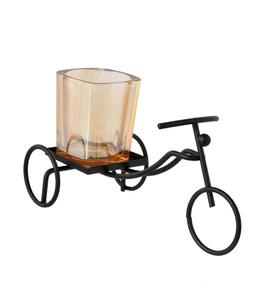 <b>Bicycle</b> Shape Iron Candle Holder Heat Resistant Tea <b>Light</b> Stand for Home Decoration - Product Image 3