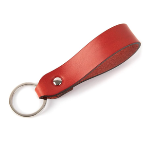 Llavero de Cuero Genuino para Auto, Color Negro, Rectangular, Artesanal, de Acero y Cuero, para Hombre y Mujer - Product Image 4