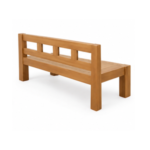 Solid Teak <b>Wood</b> Outdoor Garden <b>Bench</b> Patio Park Seating Furniture for Poolside Hotel Resort Terrace Courtyard Backyard - Product Image 5