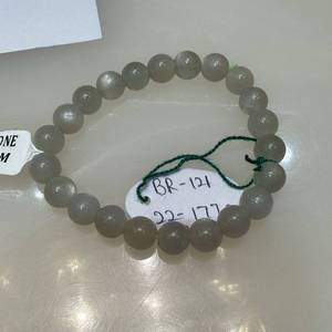 Natural Moonstone <b>Beaded</b> <b>Bracelet</b> Handmade Gemstone Stretch <b>Bracelet</b> For Women Girls Yoga Meditation Birthstone Jewelry Gift - Product Image 2