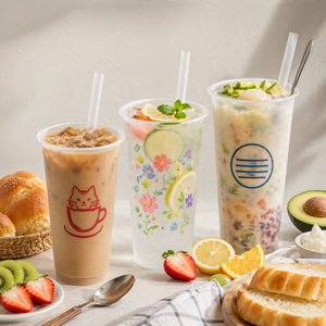 Gobelets givrés personnalisés de 18 oz, 22 oz et 26 oz, fabriqués en polypropylène (PP) pour les milkshakes et smoothies de grande taille, en provenance d'Indonésie. - Product Image 3