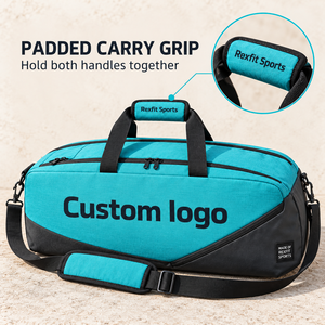 Bolsa de Pádel Personalizada para Entrenamiento con Asas Dobles, Correa para Hombro, Cierre de Cremallera e Impresión de Logotipo del Club, Proveedor OEM - Product Image 2