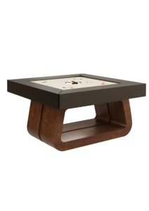 โต๊ะคารอมบอร์ดแบบปรับแต่งได้ เป็นมิตรกับสิ่งแวดล้อม ยี่ห้อ Takamaka พร้อมฐานตั้ง โต๊ะเกมไม้พรีเมียมทันสมัยสำหรับ 4 ผู้เล่น เหมาะสำหรับใช้ในบ้าน - Product Image 3