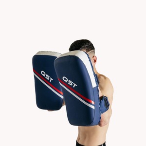 Almohadilla Tailandesa de Alta Resistencia para Muay Thai y Kick Boxing, Almohadilla Absorbente de Impactos con Correas para las Manos, Equipo de Artes Marciales - Product Image 4