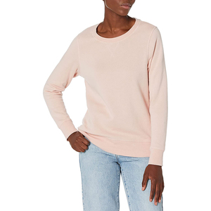 Sudadera con capucha de forro polar para mujer, diseño personalizado con logo OEM, estilo holgado, suave y de gran gramaje, tipo jersey oversize. - Product Image 5