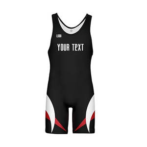 ชุดนักมวยปล้ำแบบยูนิเซ็กซ์สั่งทำได้  ชุดนักมวยปล้ำคลาสสิกสำหรับเด็ก ผู้ชาย และผู้หญิง ระบายอากาศได้ดี ยืดหยุ่น กระชับรูปร่าง - Product Image 2