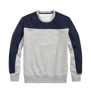 Pull sport en molleton personnalisé pour homme, coupe classique, confortable et chaud, col en V, polyester/coton, écologique, vente en gros - Product Image 5