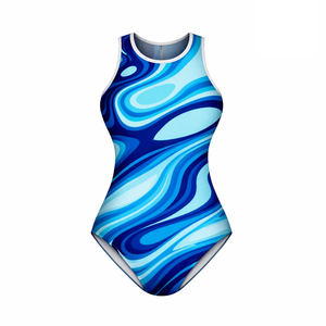 Nuevo Traje de Baño de Una Pieza para Mujer, Sexy, con Push-Up, Estampado, para Playa, Verano, con Volantes - Product Image 4