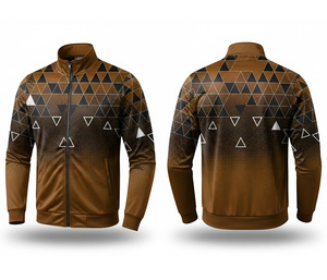 Professional Sports <b>Zip</b> <b>Up</b> <b>Jacket</b> with Custom Logo Warm Breathable Quick Dry | Sizes Men Women Youth | Training <b>Jacket</b> - Product Image 4