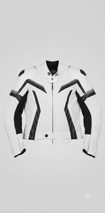 Custom Made MotoCP <b>Racing</b> <b>Jacket</b>/Chaqueta Stylish Leather Riding Gear Protection Level 2 CE Certified - Product Image 1