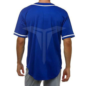 Maillot de baseball confortable et léger en polyester respirant, designs personnalisés, prix raisonnable, vêtements de sport en vente en ligne - Product Image 2