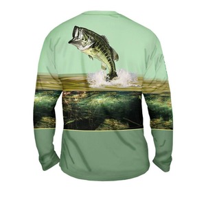 Men's <b>Long</b> <b>Sleeve</b> Fishing <b>Shirt</b> <b>White</b> Gray UPF 50 Quick Dry Polyester Solid Color Pullover Top - Product Image 3