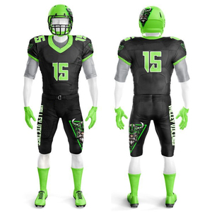 Uniformes de Fútbol Americano al por Mayor con Colores y Logotipos Personalizados y Pantalones a Juego - Product Image 5