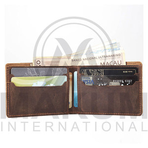Cartera de cuero vintage para hombre en cuero puro a precios económicos - Product Image 2
