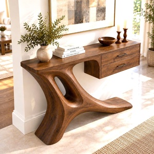 Console en bois de luxe moderne de haute qualité pour la maison et l'hôtel, table d'entrée, meubles d'intérieur pour la décoration de villa - Product Image 2