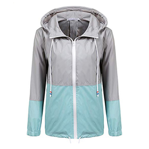 New Men's Lightweight Waterproof Nylon Spandex Jacket Windproof Quick Dry Breathable Coating Custom Logo Zipper Nylon Jacket - Product Image 2