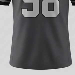 Jersey de Fútbol Americano de Secado Rápido de Primera Calidad, Diseño de Logotipo Personalizado, Transpirable, 100% Poliéster, Colores Personalizados, Unisex - Product Image 6