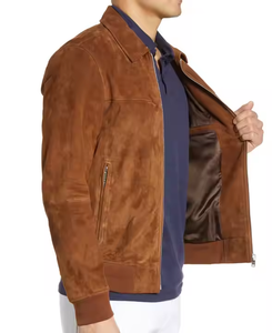 Veste en cuir, personnalisation de la couleur, personnalisation du logo, personnalisation du design, personnalisation de la taille, personnalisation du lin, peau de vache - Product Image 1