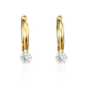 18K Gold Plated Hypoallergenic Classic Dangle Earrings - Product Image 1