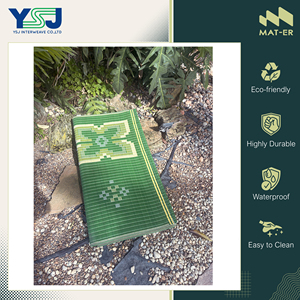 Manufacturer of Good Quality Waterproof and Double-Sided Outdoor Round Carpets 100% Polypropylene Plastic <b>Roll</b> <b>Mat</b> from Thailand - Product Image 3