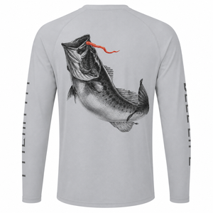 Camiseta de Pesca para Niños, Tallas Grandes, Ligera, de Secado Rápido, Impermeable, con Estampado Animal Digital, Transpirable, Protección Solar UPF 50+ - Product Image 2