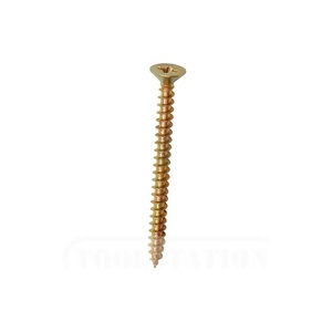Brass Wood <b>Screws</b> High Strength Corrosion Resistant Fasteners for Furniture and Woodworking Applications - Product Image 1