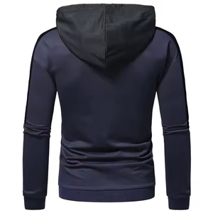 Sweat-shirts personnalisés en molleton bouclette sans cordons 100 % coton, coupe oversize, broderie épaisse et lourde, pour hommes, sweat-shirt vierge - Product Image 4