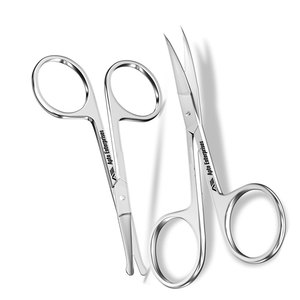 Eyebrow Scissors Small <b>Precision</b> Grooming Scissors for Men & Women Stainless Steel Facial Hair Trimming <b>Tool</b> for Safe - Product Image 4