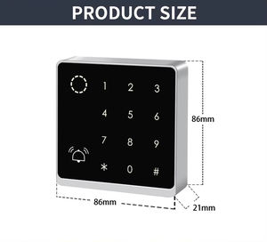 Sistema de Control de Acceso Biométrico Móvil con Huella Dactilar, Teclado Digital con Pantalla Táctil, Código y Tarjeta, Tuya WiFi, Modelo CH6-WIFI EM - Product Image 6