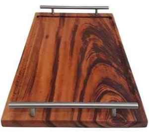Bandeja de Madera Moderna para Servir, Directo de Fábrica, Ideal para Panadería, Cafetería, Restaurante, Hogar y Fiestas, Disponible para la Venta - Product Image 3
