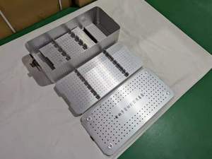 Caja de Esterilización para Instrumentos de Implantes Ortopédicos Veterinarios, Mini Micro Tornillos, Modelo DC-S-9, Certificación CE ISO13485 Clase I - Product Image 5