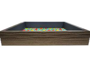 Plateaux de service carrés haut de gamme style bloc pour table à manger, maison et bureau – Articles polyvalents pour cadeaux et service de table à vendre - Product Image 3