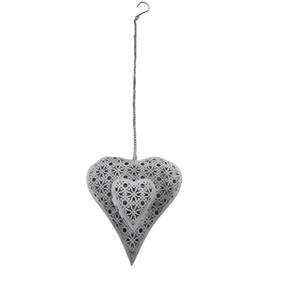 Farol colgante geométrico de cobre con inserto de vidrio para decoración del hogar, portavelas colgantes para velas de té - Product Image 5