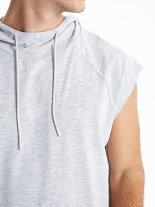 Meilleure Vente – Vente en Gros Usine – Sweat à Capuche Homme Sans Manches, Nouveau Style, Personnalisable avec Logo OEM – Streetwear - Product Image 6