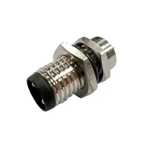 M8 Screw Waterproof Sensor 3 Pin Male Electrical Connector