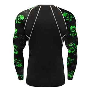 Rashguard unisexe à manches longues en Spandex/Nylon à séchage rapide pour le sport et les arts martiaux 140g - Product Image 3