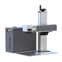 Máquina de Marcado Láser de Fibra Portátil Compacta de 20W para Grabado de Metales Finos, Herramientas de Joyería y Piezas Industriales