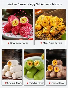 <span class=keywords><strong>Galletas</strong></span> <span class=keywords><strong>Chinas</strong></span> Ben Gong E Le Egg Roll, Multi-Sabor, Textura Dura, Forma Cilíndrica, Empaque en Caja, Sabor Dulce, Venta al Por Mayor - Product Image 2